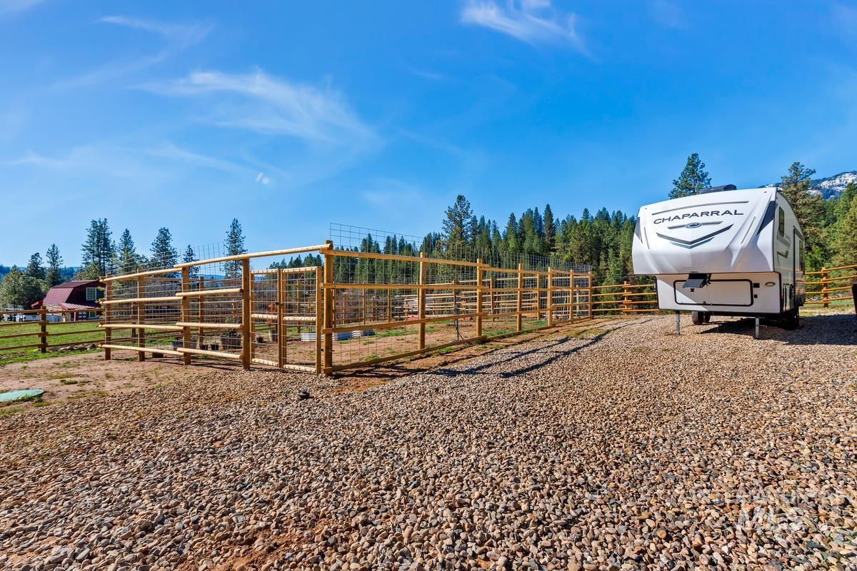 21 Open Road Garden Valley, ID 83622 - Photo 42 of 49 Fenced Garden and Full Hook-ups (50 amp service, water, and septic)