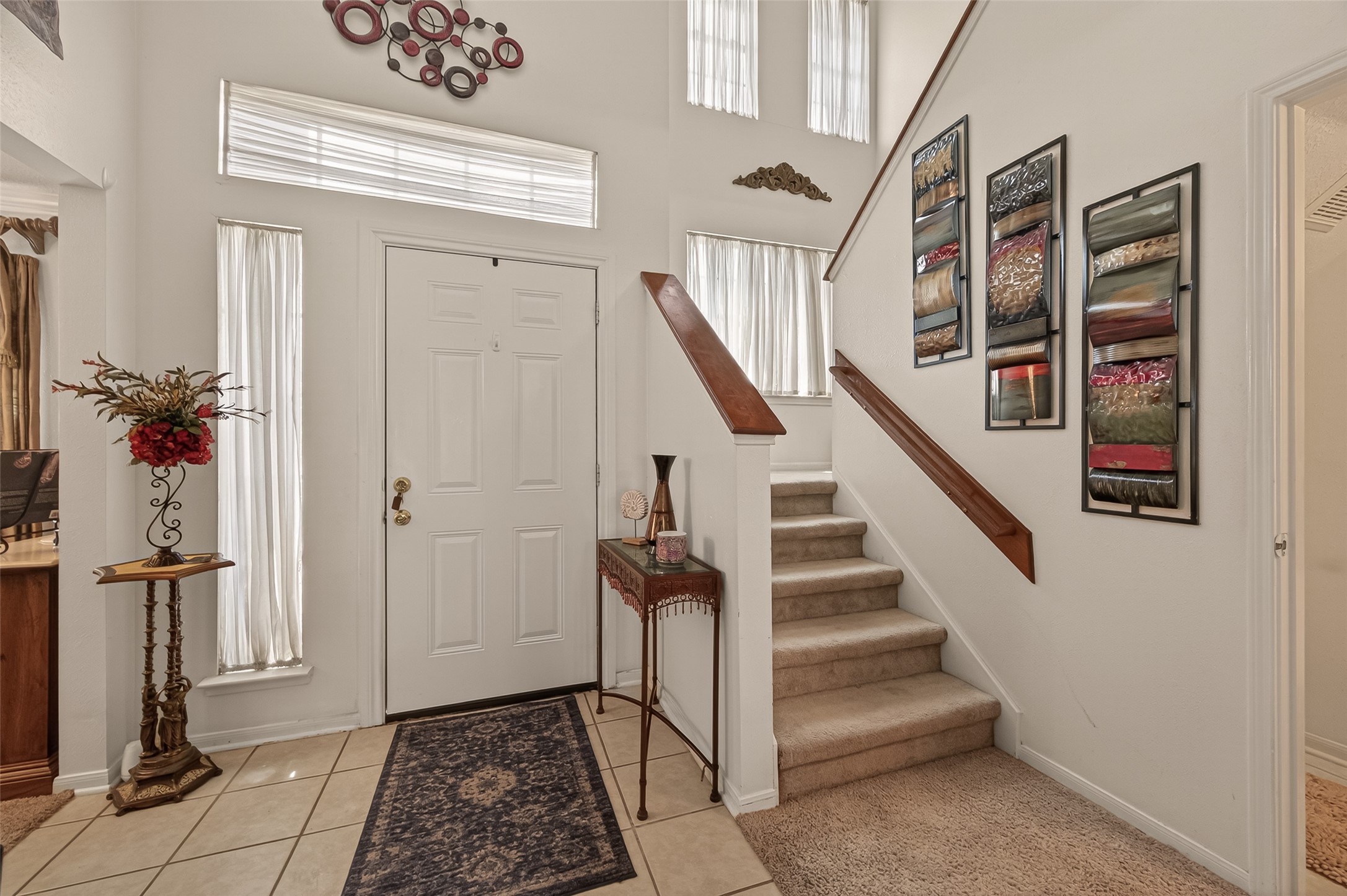 21514 Bluebonnet Meadow Lane Spring, TX 77388 - Photo 9 of 44 Entrance with the stairs