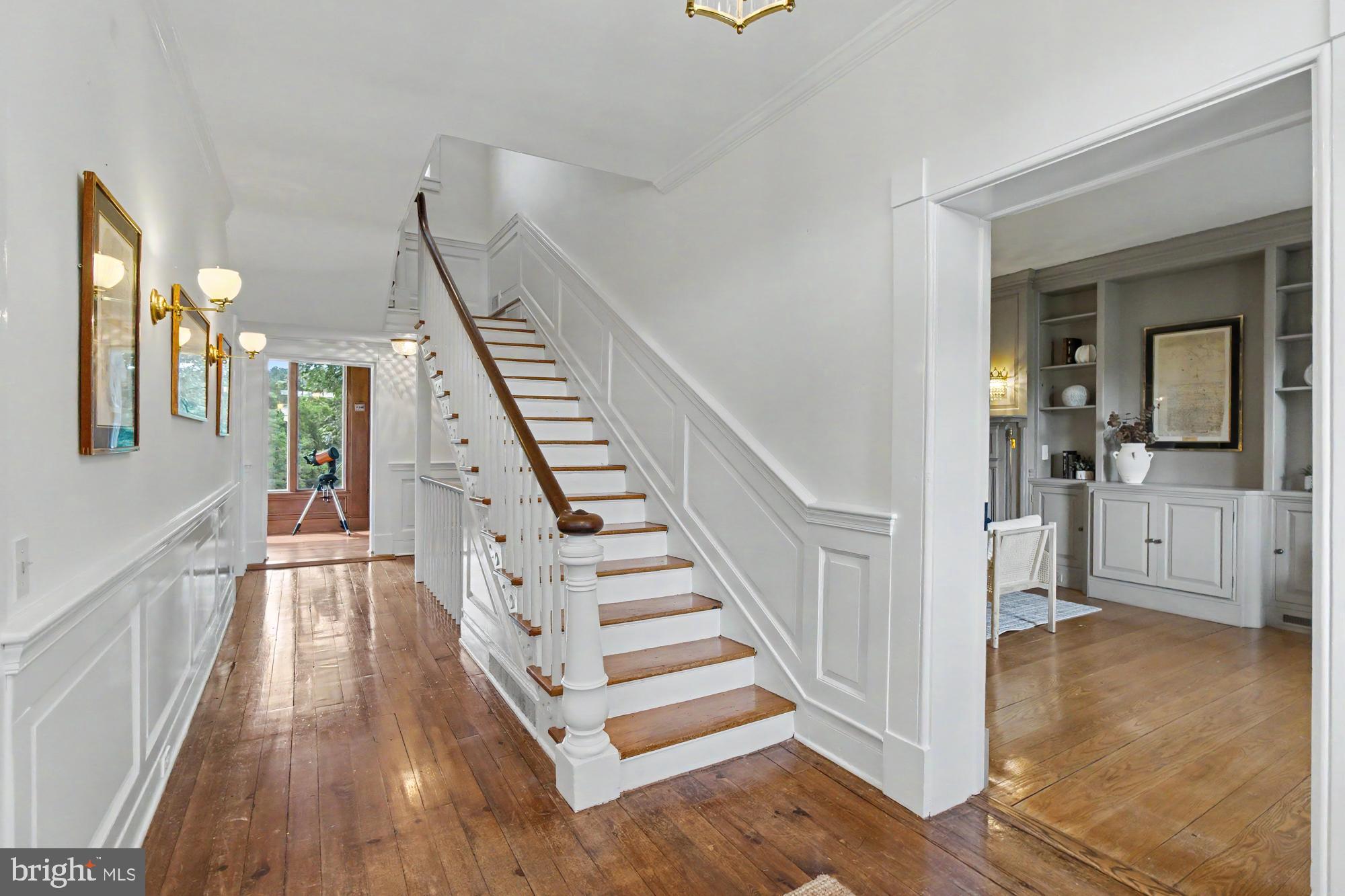 18535 Foreston Road Parkton, MD 21120 - Photo 5 of 101 Entry foyer with original wood floors.