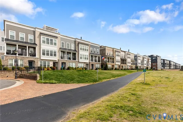 a view of an ocean with a swimming pool