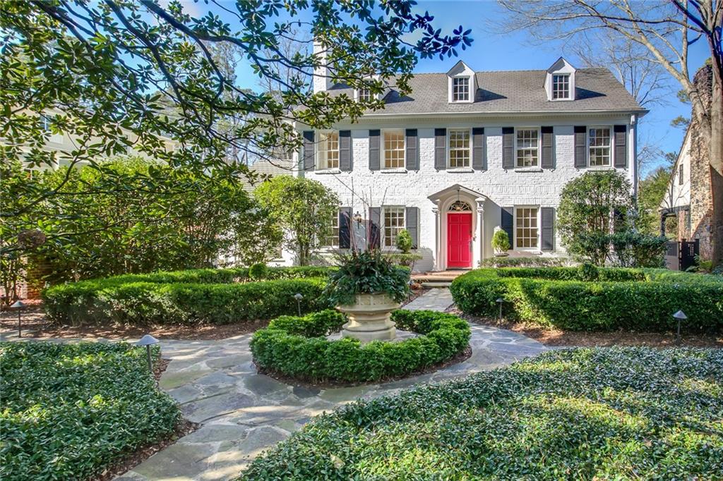 940 Clifton Road Northeast Atlanta, GA 30307 - Photo 1 of 1 A Neighborhood Favorite - 1929 Georgian Revival with Spectacular Gardens and a coveted view of the golf course that goes on for miles