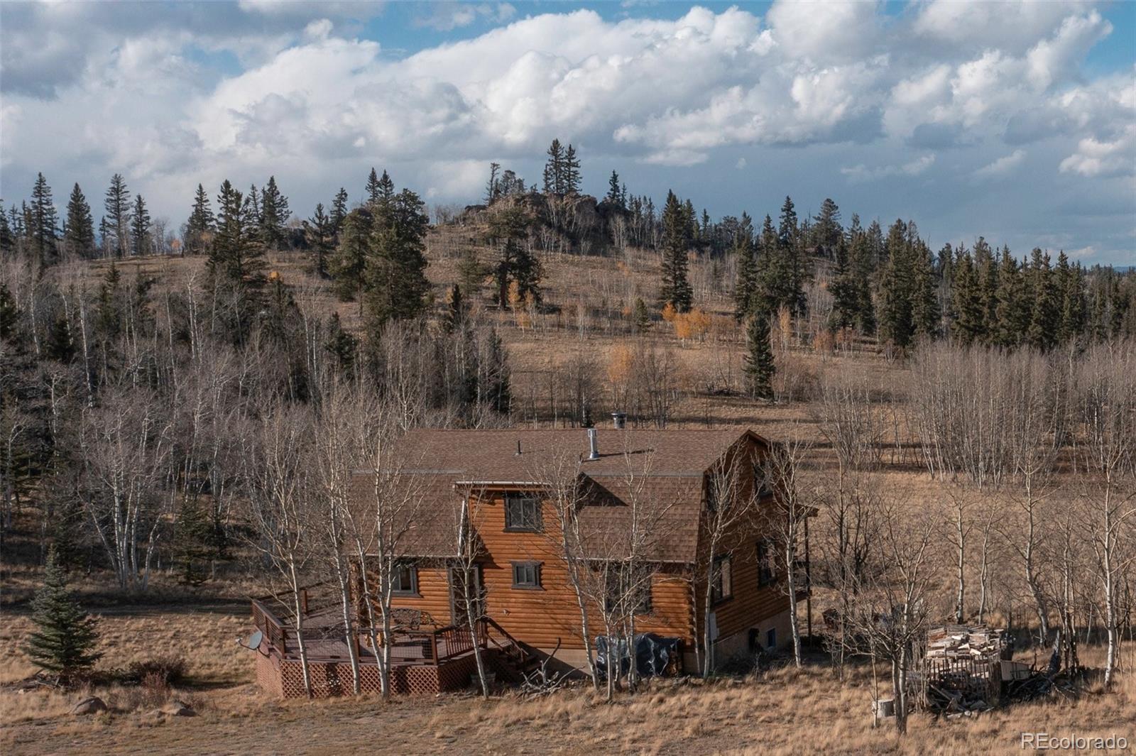 2387 Buffalo Ridge Road Como, CO 80456 - Photo 3 of 50 a view of a lake in middle of the forest