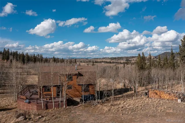 a view of a building with a balcony