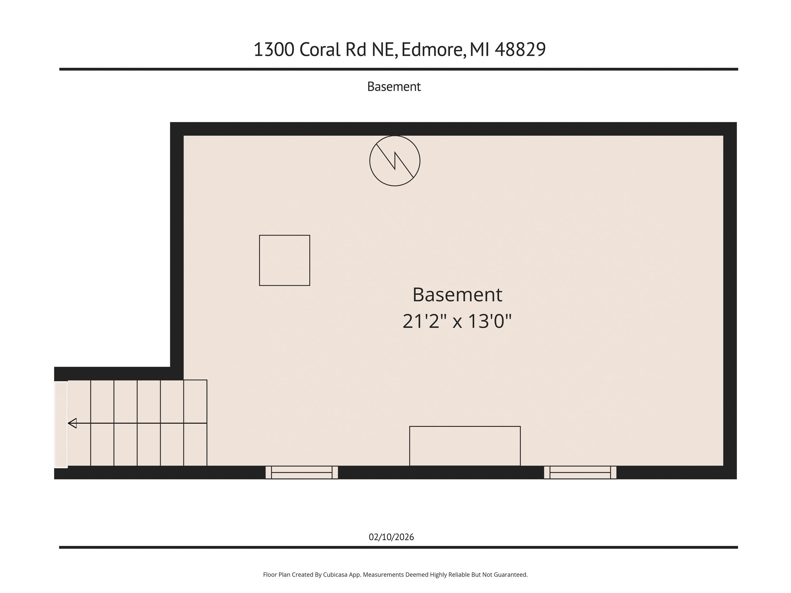 1300 Coral Road Northeast Edmore, MI 48829 - Photo 34 of 35 3-Floorplan-1