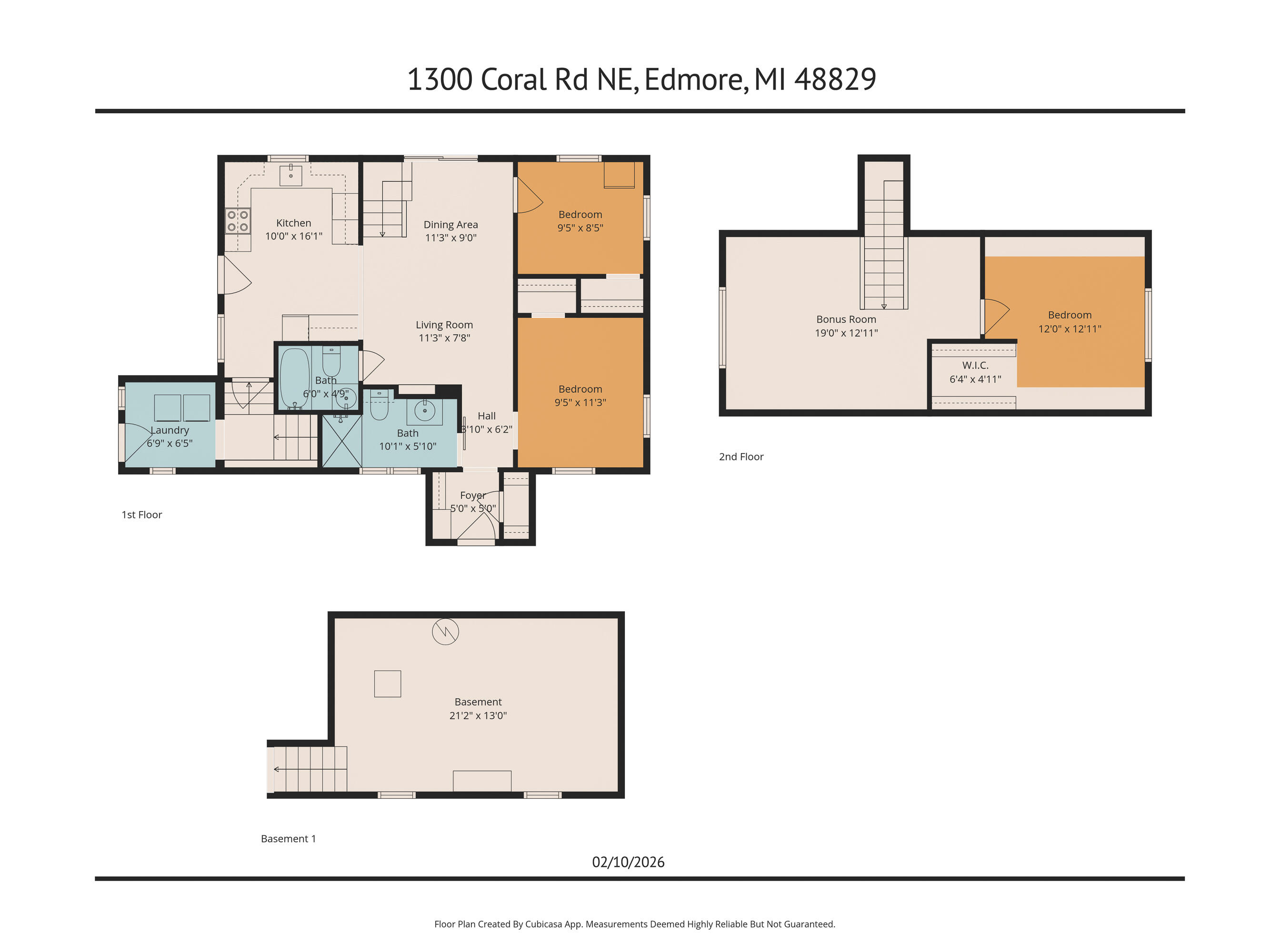 1300 Coral Road Northeast Edmore, MI 48829 - Photo 35 of 35 4-Floorplan-4