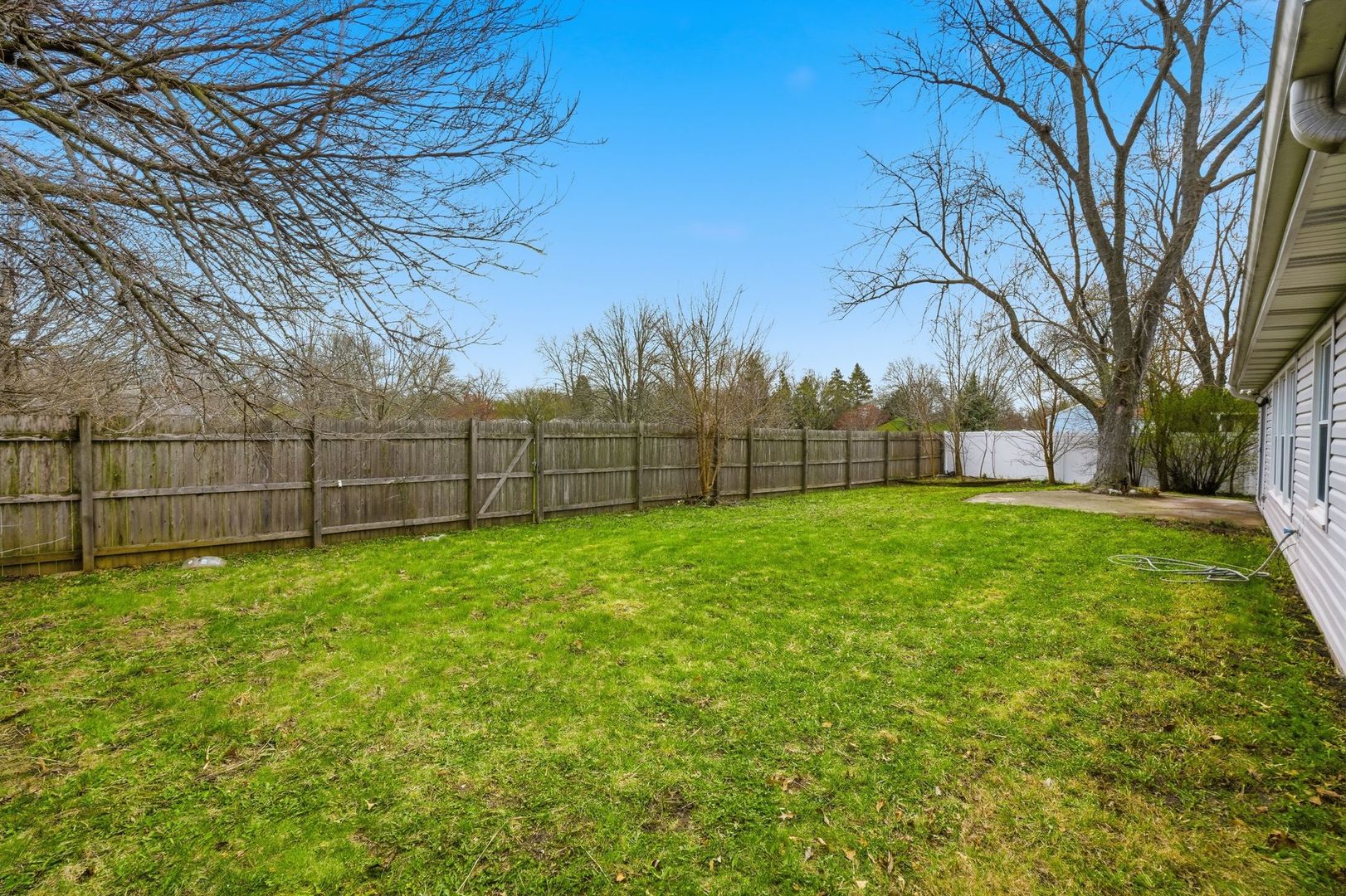221 Davis Lane Bolingbrook, IL 60440 - Photo 18 of 24 a view of backyard with green space