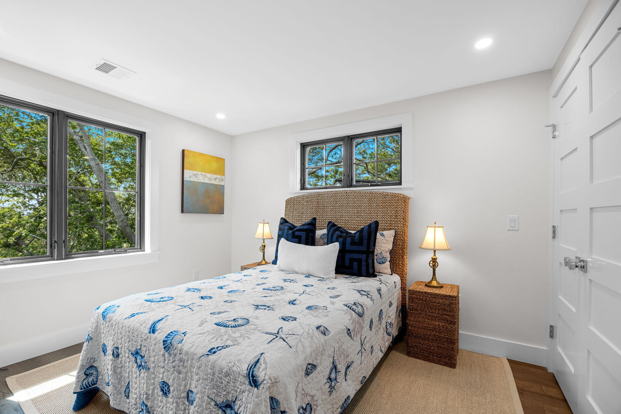 50 Nelson Avenue, Unit 8 Provincetown, MA 02657 - Photo 13 of 21 a bedroom with a bed and a window