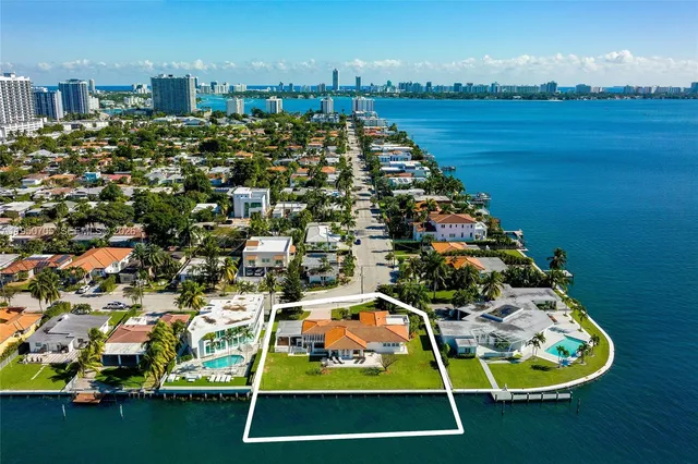 a view of a room with lots of trees