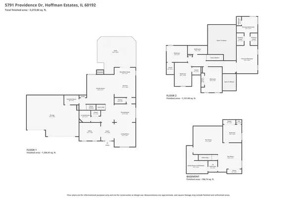 $649,000 | 5791 Providence Drive, Hoffman Estates, IL 60192