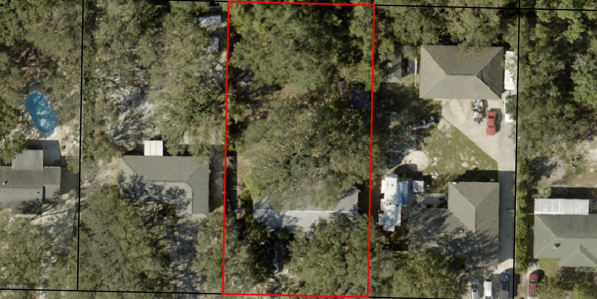 8156 4th Street Navarre, FL 32566 - Photo 22 of 23 an aerial view of houses with yard