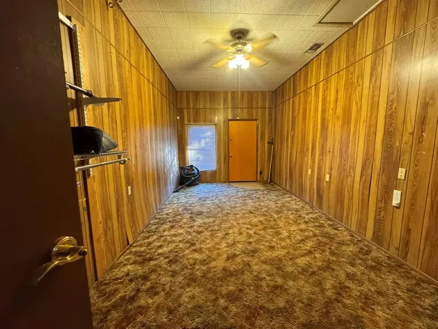 a view of a bathroom with a shower