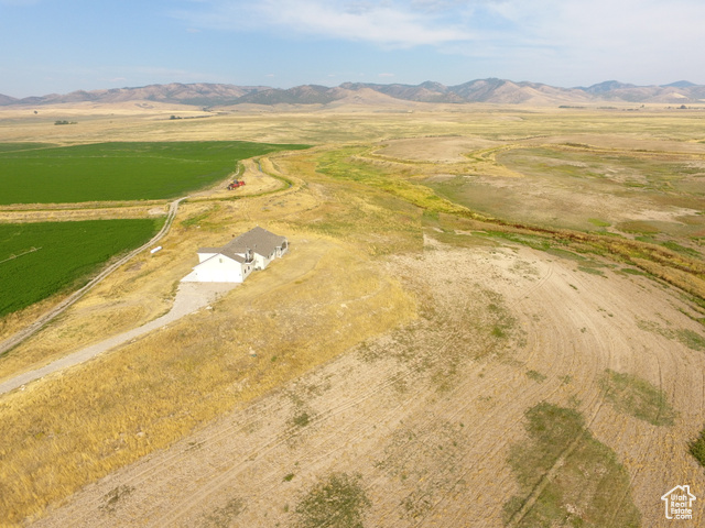 19502 South Olson Road Downey, ID 83234 - Photo 57 of 64 Aerial view of sparsely populated area featuring mountains