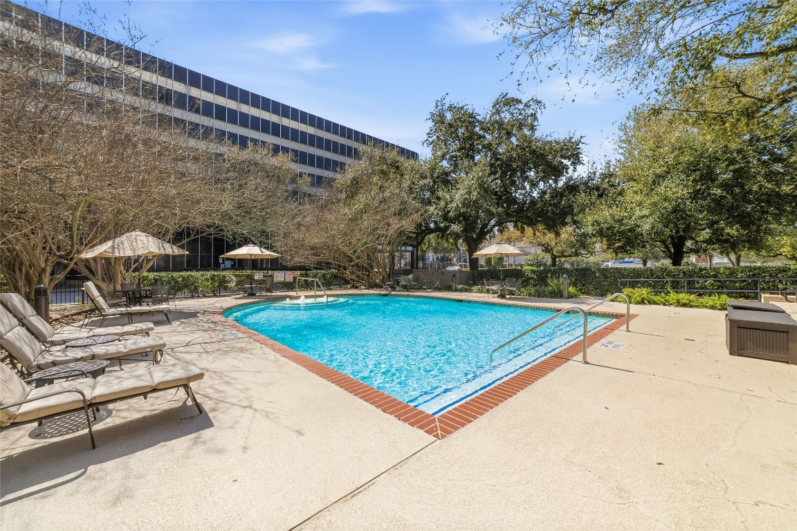 5050 Ambassador Way, Unit 309 Houston, TX 77056 - Photo 39 of 42 a view of outdoor space with seating