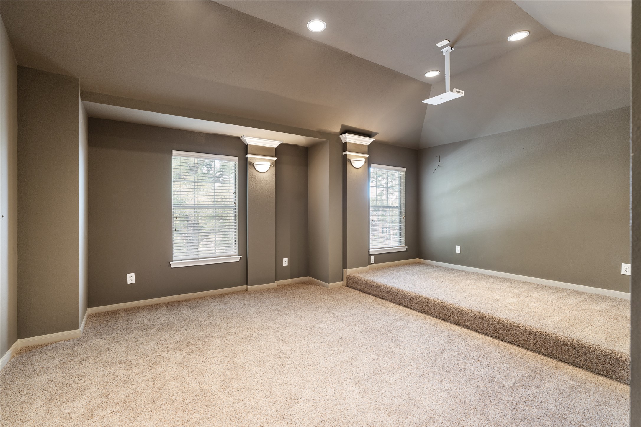 25827 Austin Springs Spring, TX 77373 - Photo 22 of 34 Alternative view to showcase size of media room!