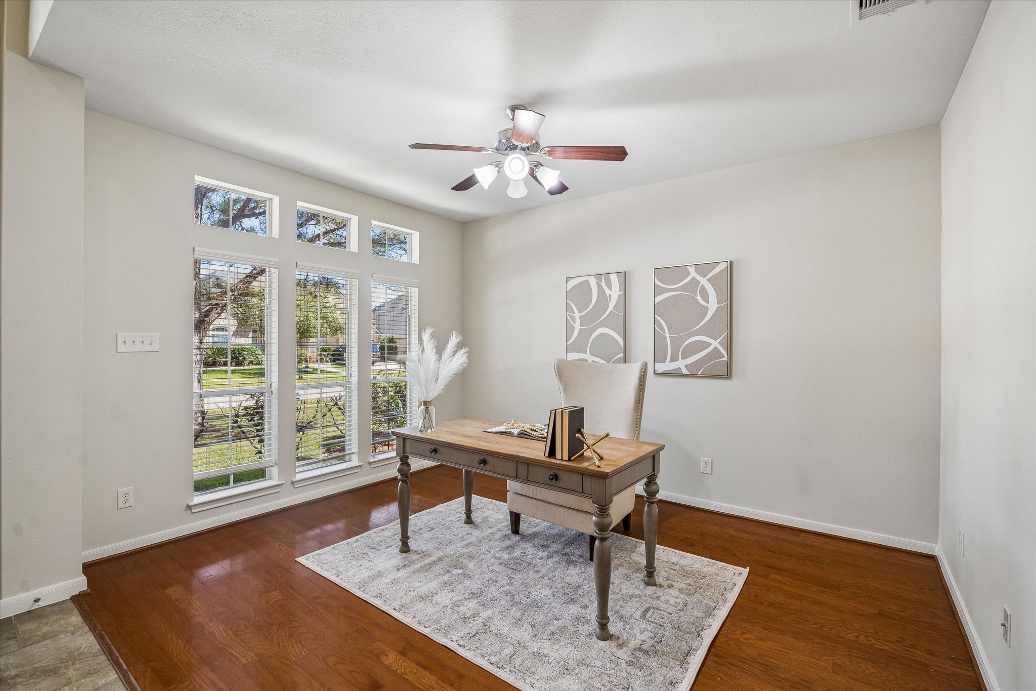 25827 Austin Springs Spring, TX 77373 - Photo 4 of 34 Bright first floor study on the left upon entrance into home that can be utilized in many ways including an office space or formal living.