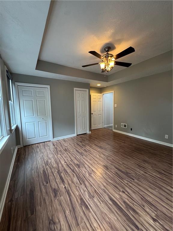 2422 Salisbury Street Pittsburgh, PA 15210 - Photo 8 of 13 a view of empty room with wooden floor and fan