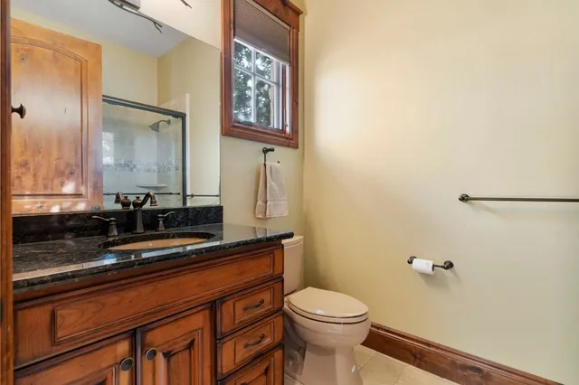 a view of a city with mountains in the background