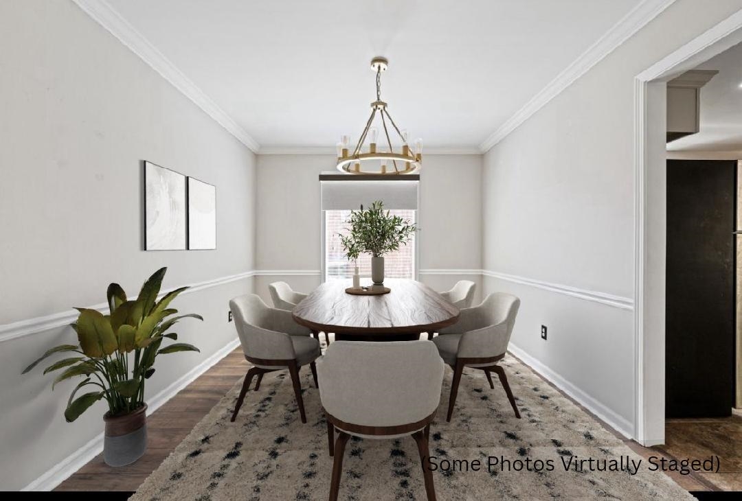 1361 Milestone Circle Collierville, TN 38017 - Photo 6 of 23 a view of a dining room with furniture and wooden floor