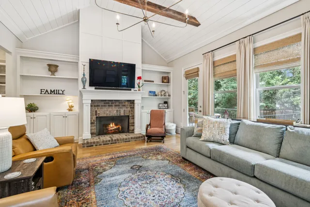 a bedroom with a bed and a cabinets