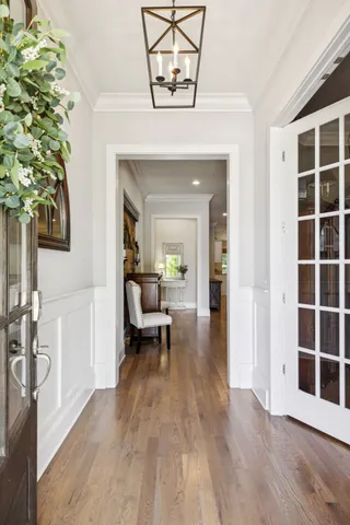 a view of a living room