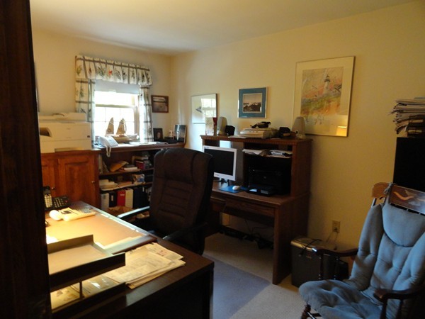 17 Michael Road Maynard, MA 01754 - Photo 12 of 20 a view of a workspace with furniture and a window