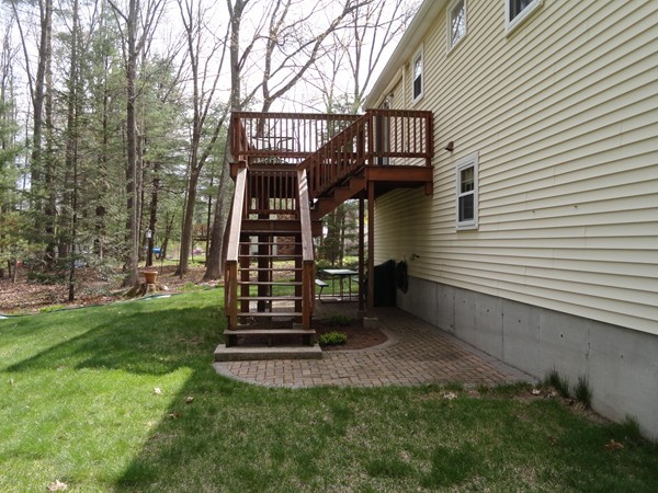 17 Michael Road Maynard, MA 01754 - Photo 15 of 20 a view of a house with a yard and deck