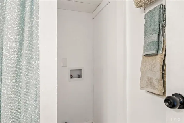 a view of backyard with a deck