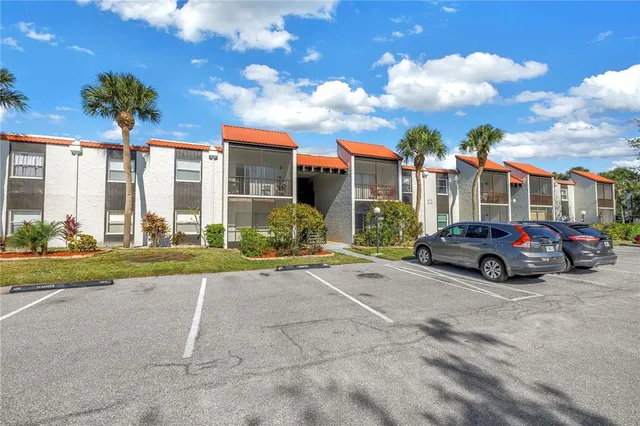 a car parked in front of a house
