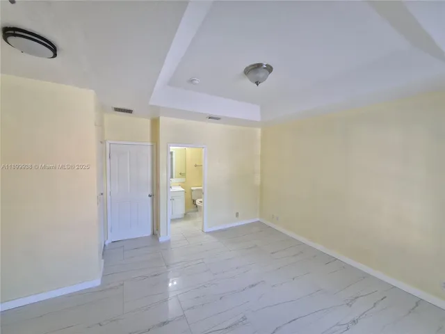 a view of empty room