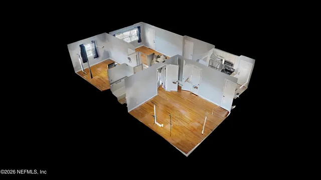 a view of water heater room