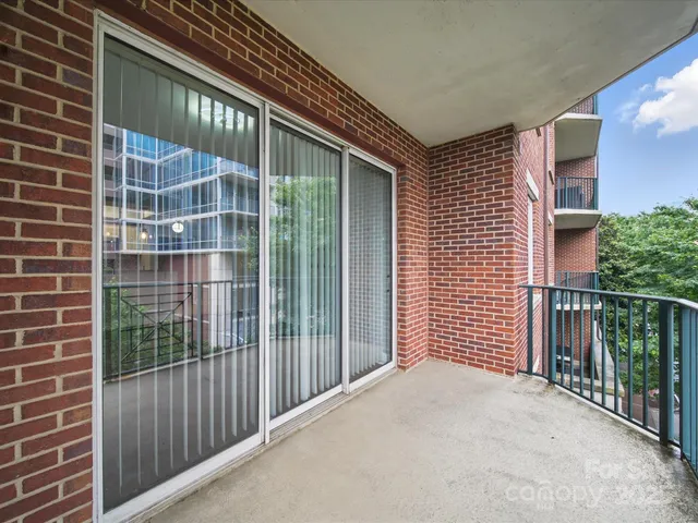 a view of a house with a balcony