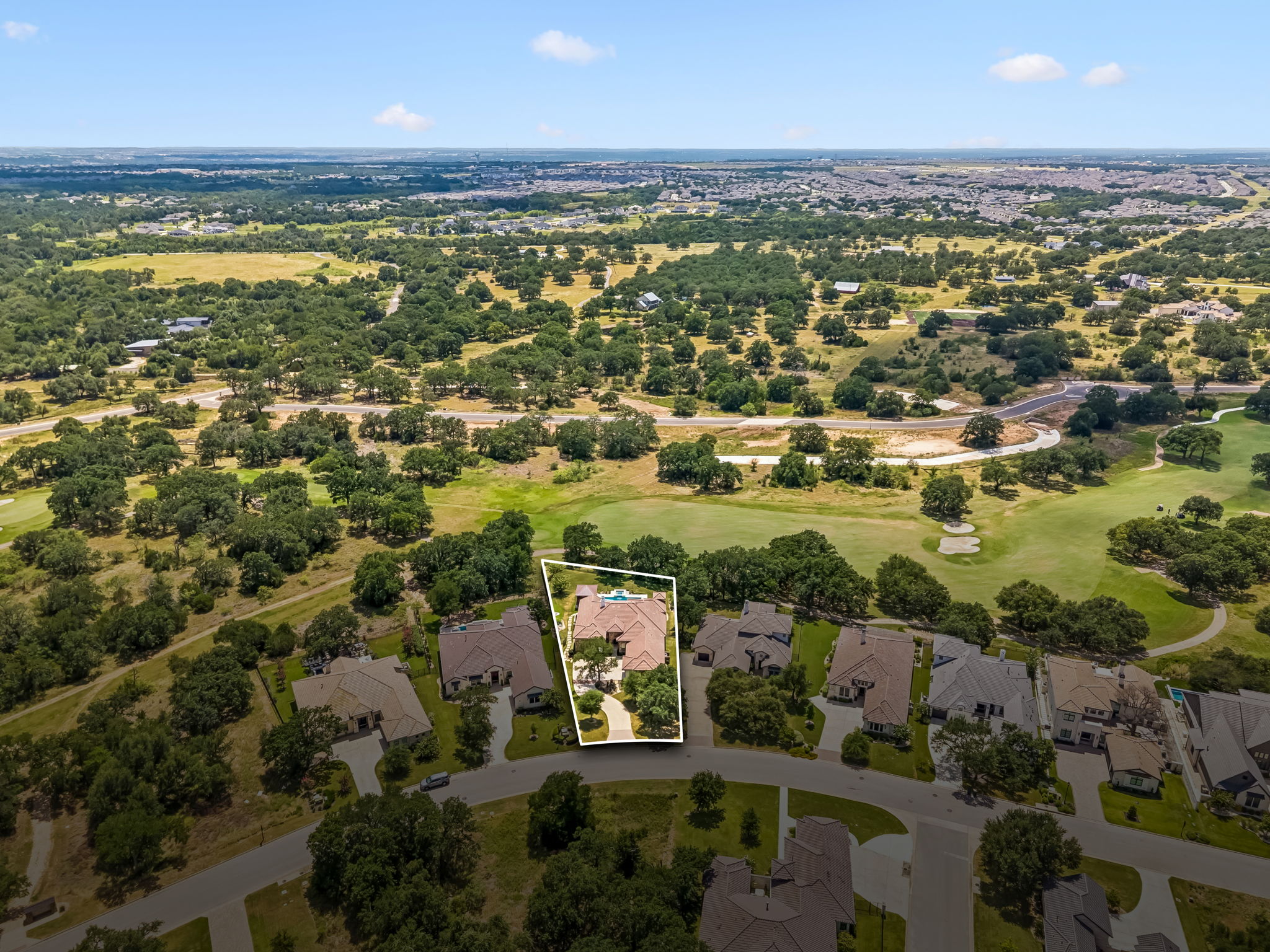 505 Flint Ridge Trail Georgetown, TX 78628 - Photo 36 of 40 Enjoy life within the prestigious gated Cimarron Hills Country Club community.
