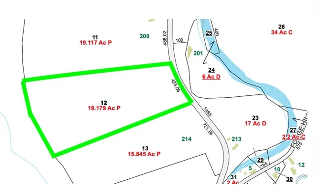 a view of backyard with green space