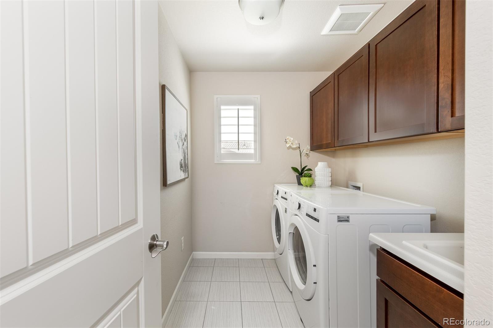 2589 South Kilmer Street Lakewood, CO 80228 - Photo 34 of 40 a utility room with dryer and washer