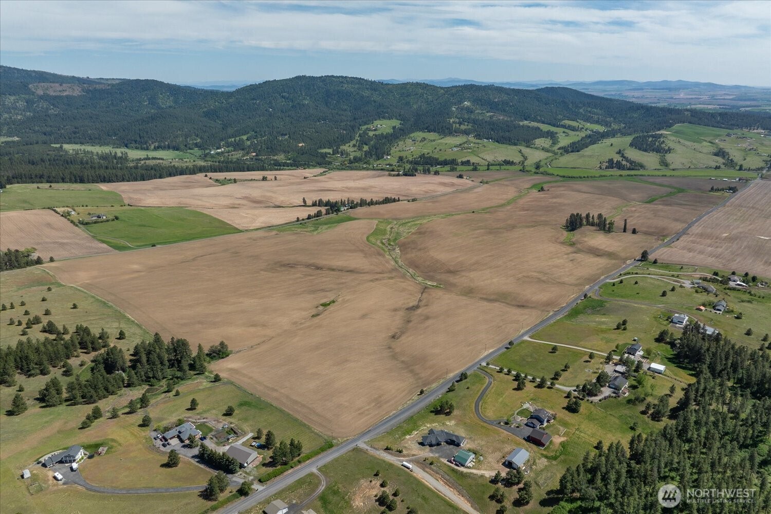 -xxx South Jackson Road, Unit LOT 17 Mica, WA 99023 - Photo 4 of 40 an aerial view of a house with a yard
