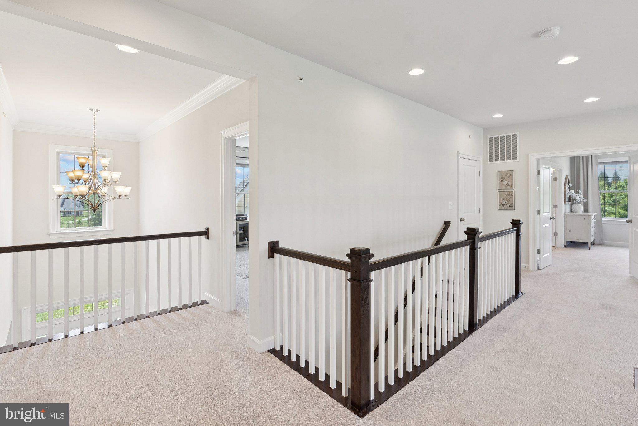 237 Barberry Lane Laytonsville, MD 20882 - Photo 27 of 70 a view of a hallway with workspace