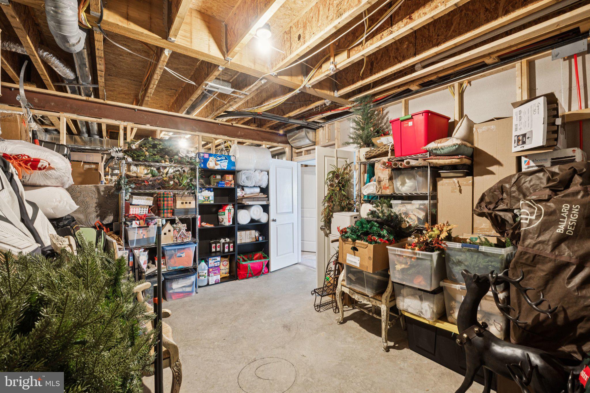 237 Barberry Lane Laytonsville, MD 20882 - Photo 52 of 70 a view of a storage area with a lot of stuff