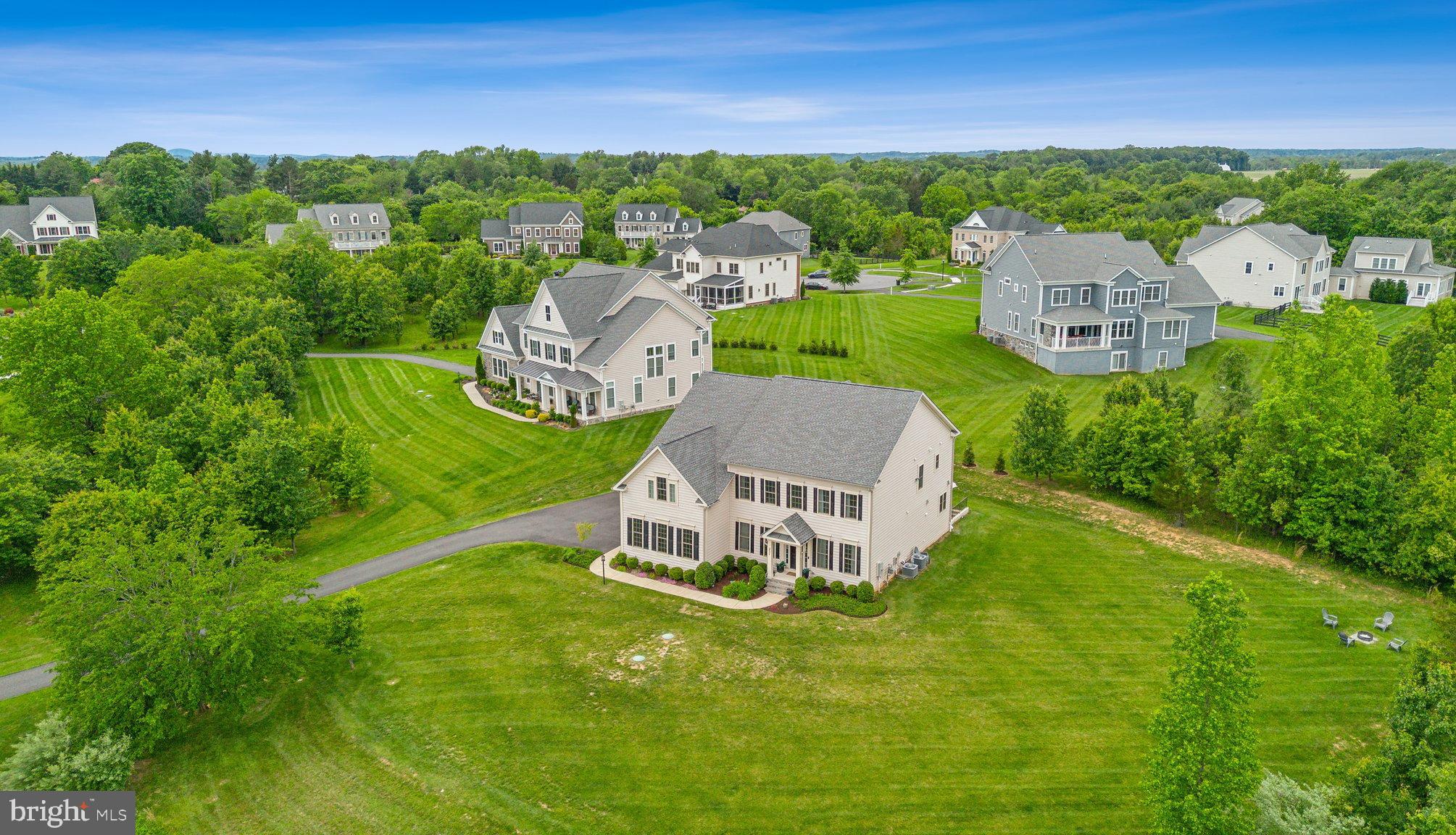 237 Barberry Lane Laytonsville, MD 20882 - Photo 66 of 70 an aerial view of a house with a garden
