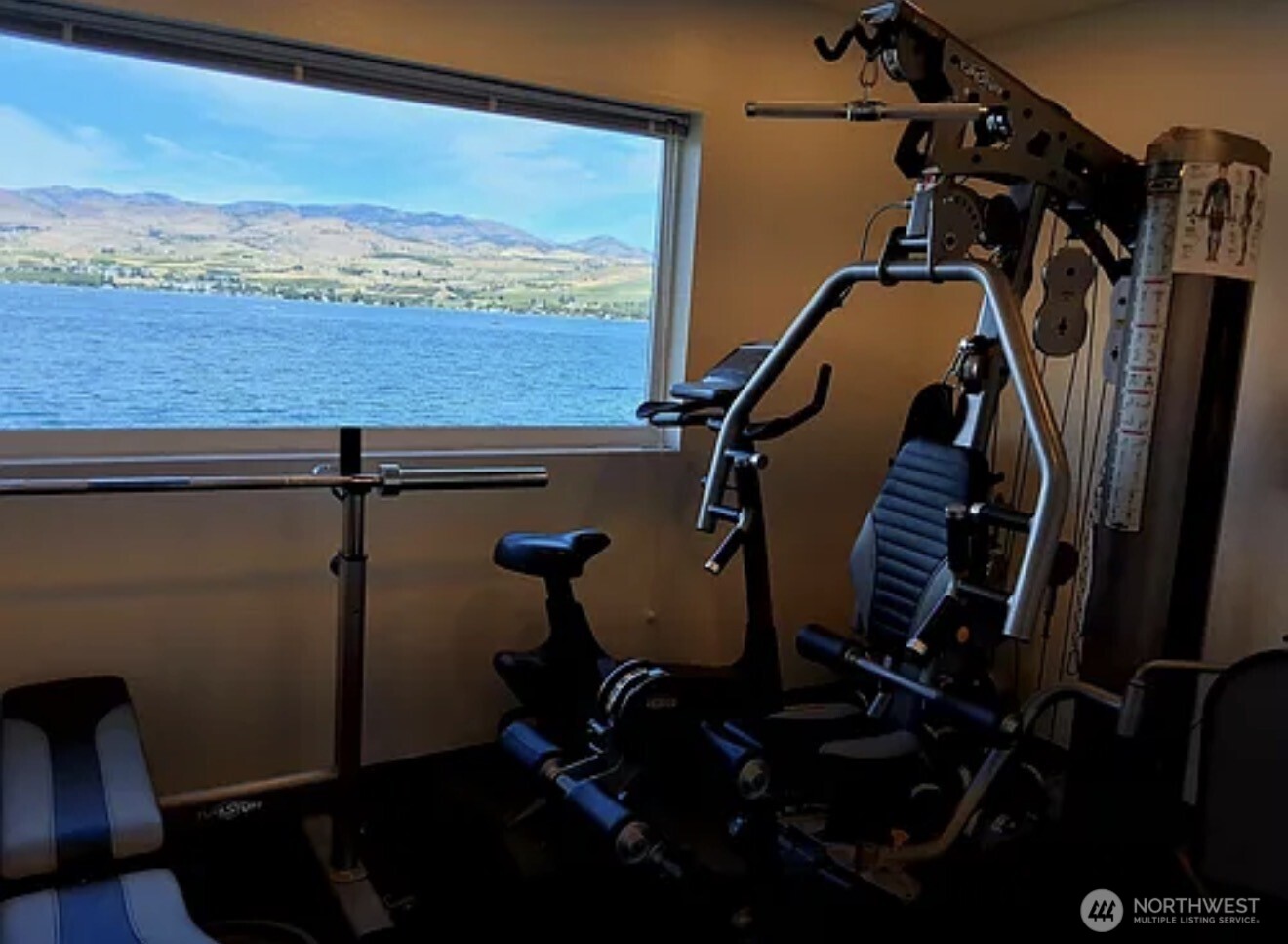 2685 South Lakeshore Road Chelan, WA 98816 - Photo 10 of 16 a view of a room with rack on the wall