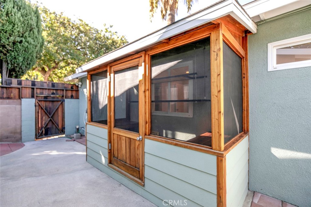9071 Riderwood Drive Sunland, CA 91040 - Photo 36 of 46 a view of front door and small yard