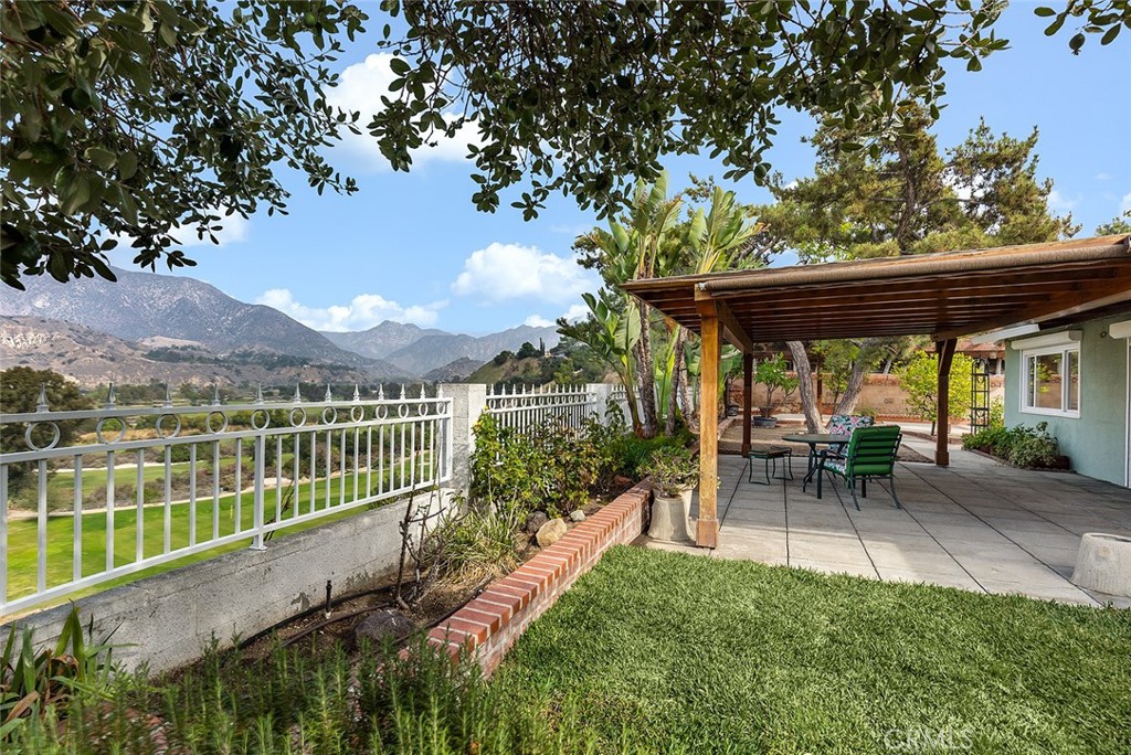 9071 Riderwood Drive Sunland, CA 91040 - Photo 40 of 46 a view of a chair and table on the deck