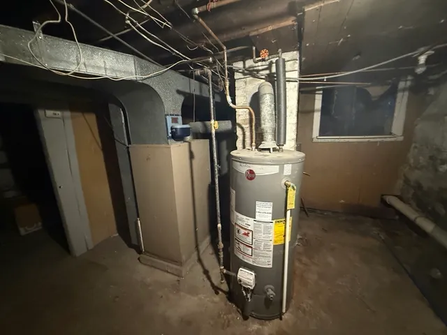 a view of storage and utility room