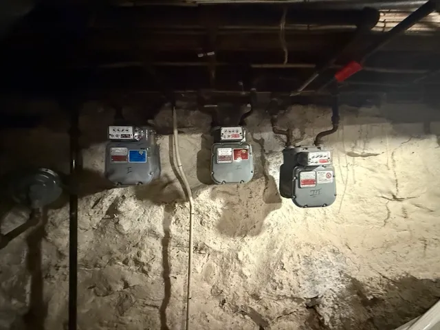 a view of a hallway with entryway