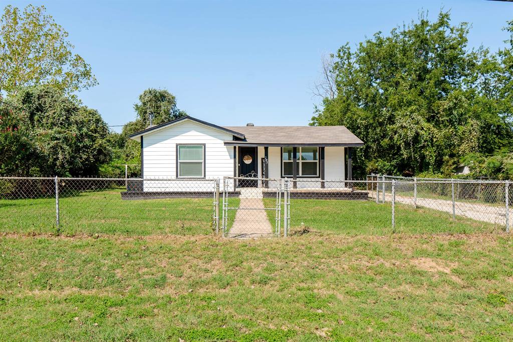 205 Oregon Avenue Azle, TX 76020 - Photo 1 of 40 View of front of property with a gate, a fenced front yard, and a covered porch