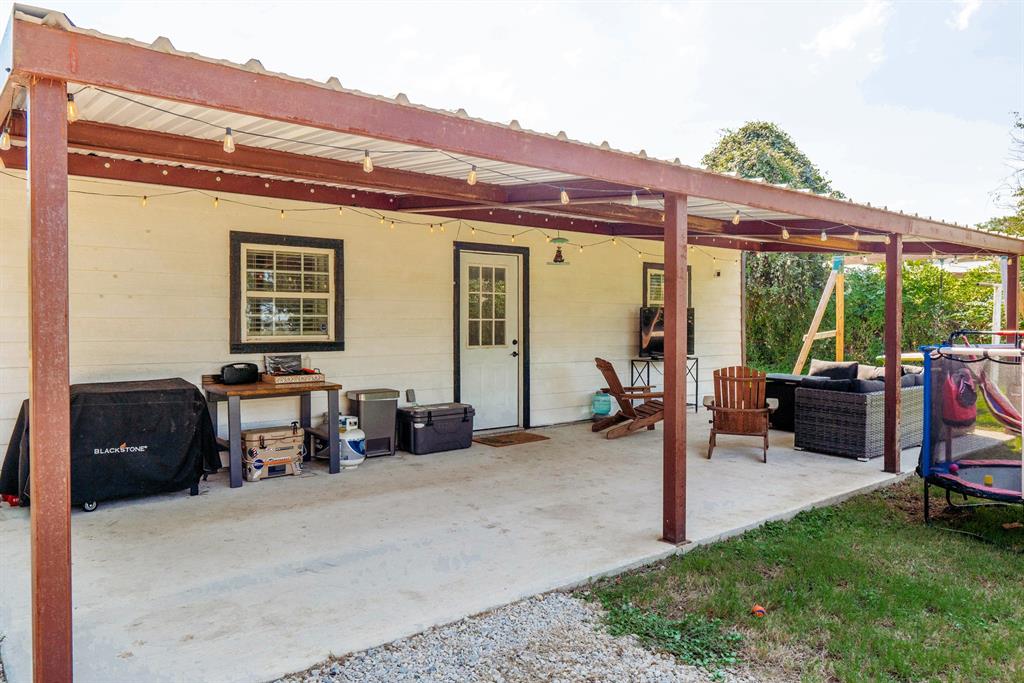 205 Oregon Avenue Azle, TX 76020 - Photo 38 of 40 View of patio featuring an outdoor hangout area