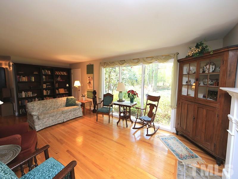 1616 Pineview Drive Raleigh, NC 27606 - Photo 5 of 18 Hardwood flooing through most of the main level. Smooth Ceilings.