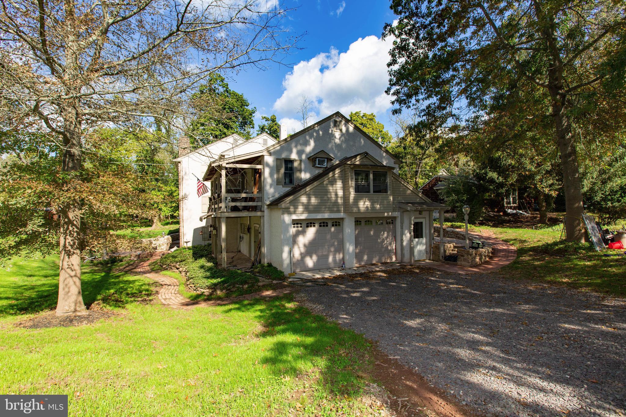 View form back of the driveway
