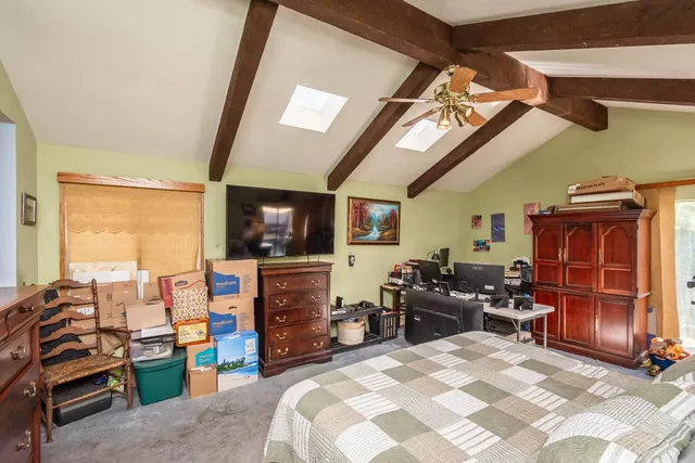 a view of a storage room with a lot of stuff