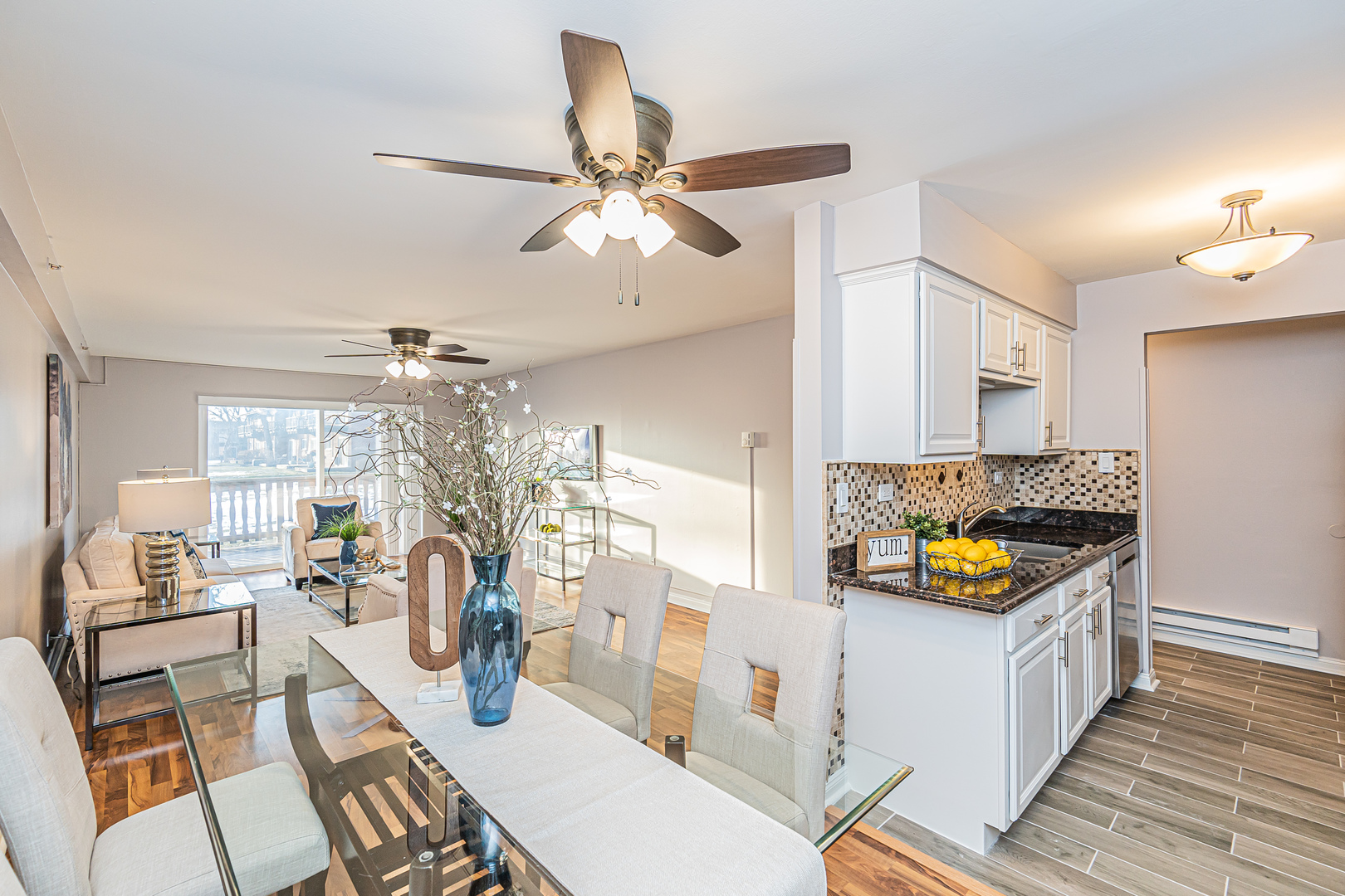 1480 Busse Road, Unit 1D Mount Prospect, IL 60056 - Photo 2 of 34 a view of a kitchen and dining room