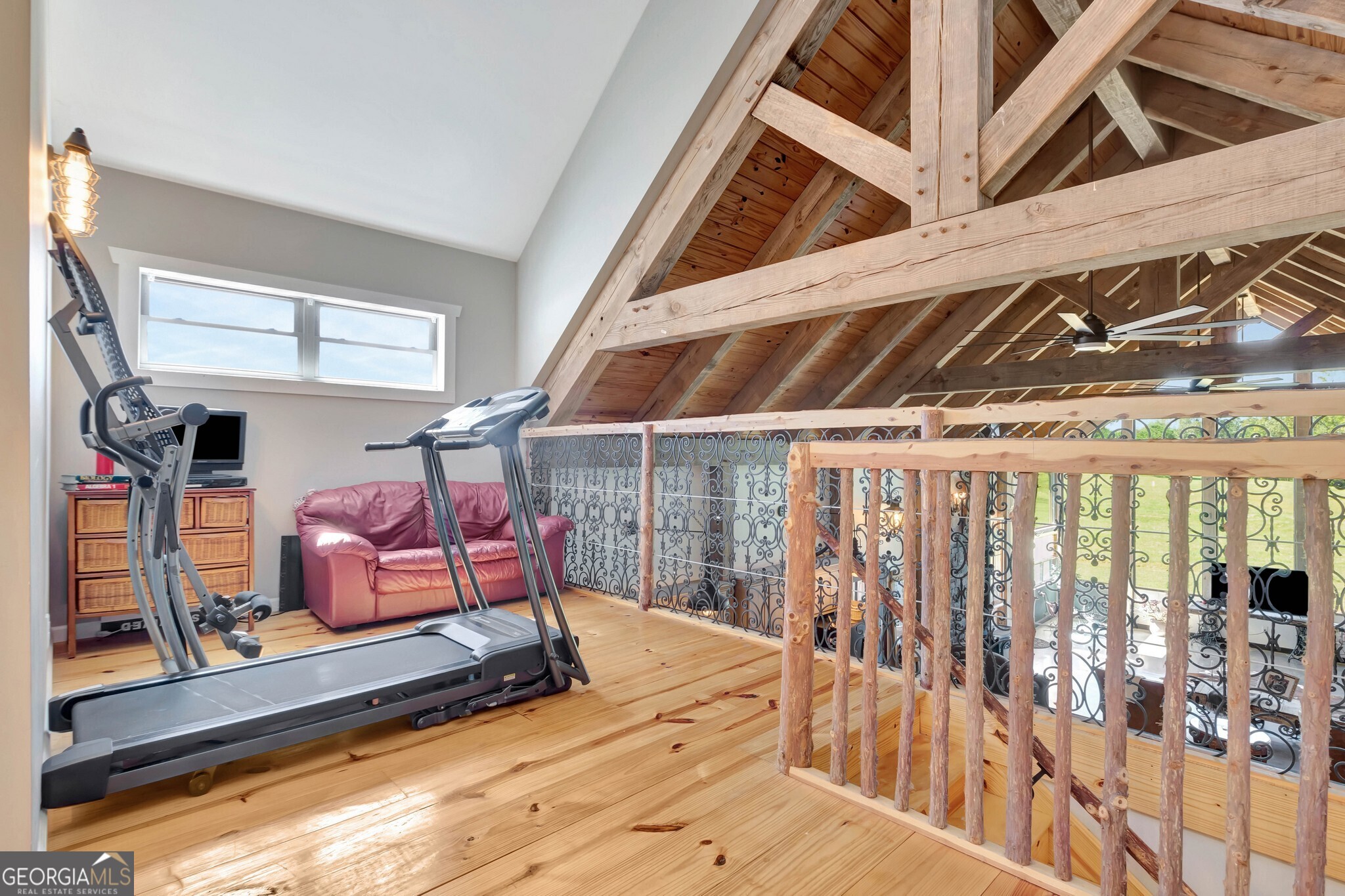 860 North Walker's Mill Road Griffin, GA 30223 - Photo 54 of 116 a bed room with a bed and a window
